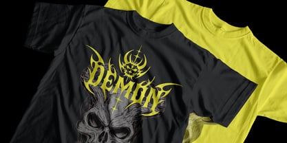 Grund Burn Font Poster 11