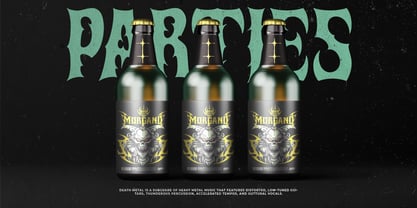 Grund Burn Font Poster 7