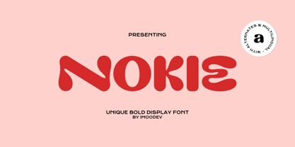 Nokie Font Poster 1