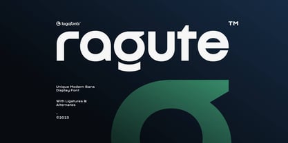 Ragute Font Poster 1