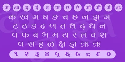 Shree Devanagari 1060 Font Poster 4