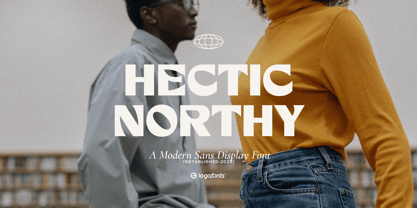 Hectic Northy Font Poster 1