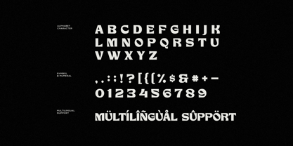 Hectic Northy Font Poster 5