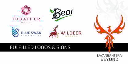 LayarBahtera Beyond Font Poster 5