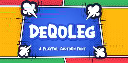 DeQoLEg Font Poster 1