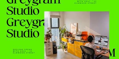 Cerlog Font Poster 9