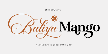 Baliya Mango Font Poster 1