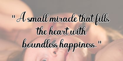 Baby Melodi Font Poster 6