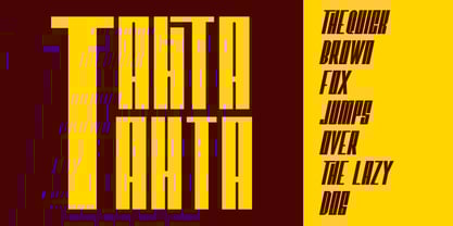 Nathouse Font Poster 5