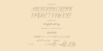 Delanisyta Gabrielle Font Poster 7