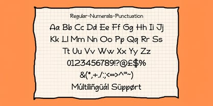 Banda Note Font Poster 3