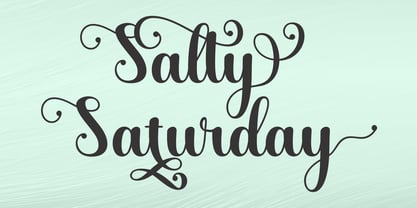 Daye Script Font Poster 8