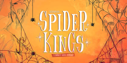 Spider King Font Poster 1