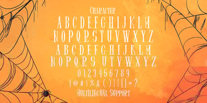 Spider King Font Poster 7