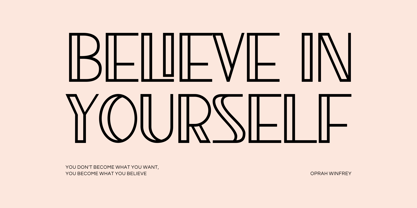 Norice Font Poster 4