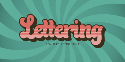 Benload Font Poster 9