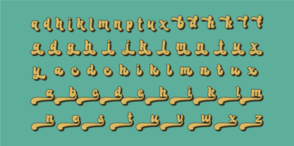 Benload Font Poster 4