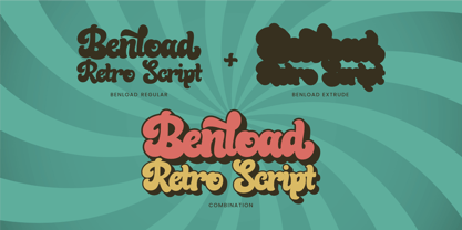 Benload Font Poster 6