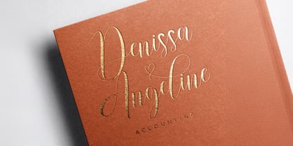 Rusthina Script Font Poster 4