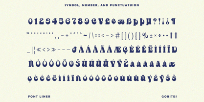 Gobites Font Poster 13