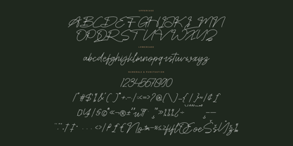 Fasthine Brooks Font Poster 7