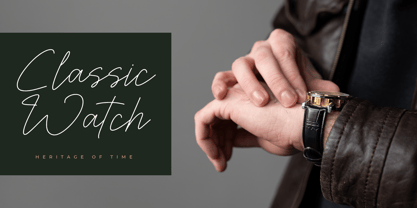 Fasthine Brooks Font Poster 3