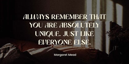 Romanost Font Poster 2