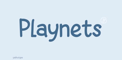 Playnets Font Poster 1