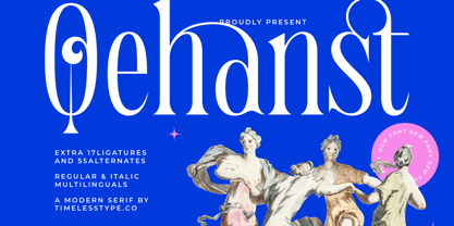 Qehanst Font Poster 1