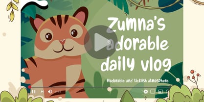 PlaYkong Font Poster 3