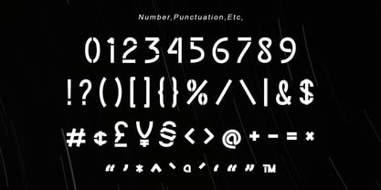 Pevorce Font Poster 7