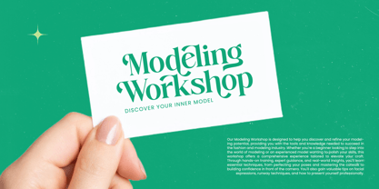 Adjust Smile Font Poster 13