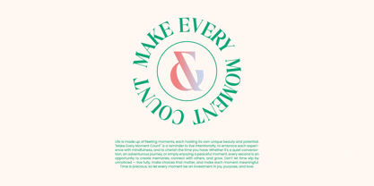 Adjust Smile Font Poster 9