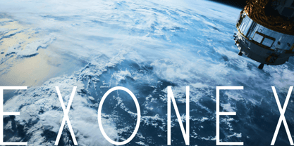 Exonex Font Poster 8
