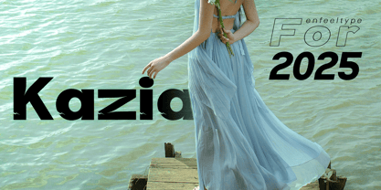 Kazia Font Poster 5