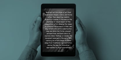 Lonbry Font Poster 3