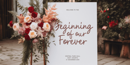 Stellight Font Poster 2