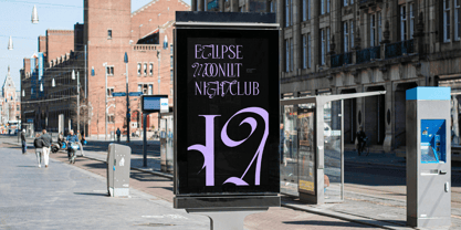 Las Hustle Font Poster 2