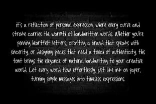 Sonnet Notes Font Poster 4