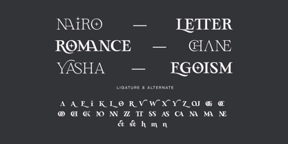 Monaya Font Poster 8