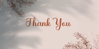 Whetiya Script Font Poster 9
