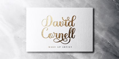 Whetiya Script Font Poster 4