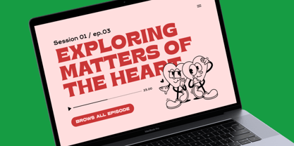 Marion World Font Poster 4