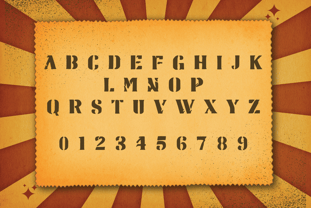 Volgograd Type Font Poster 3