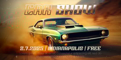 Goose Buster Font Poster 7