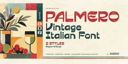 Palmero Font Poster 1