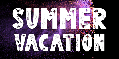 Bomber Spray Font Poster 4