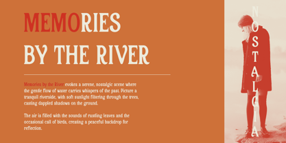 Asvoria Drawn Font Poster 3