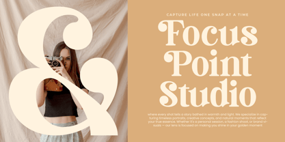 Roman Magicel Font Poster 3