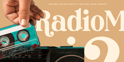 Roman Magicel Font Poster 7